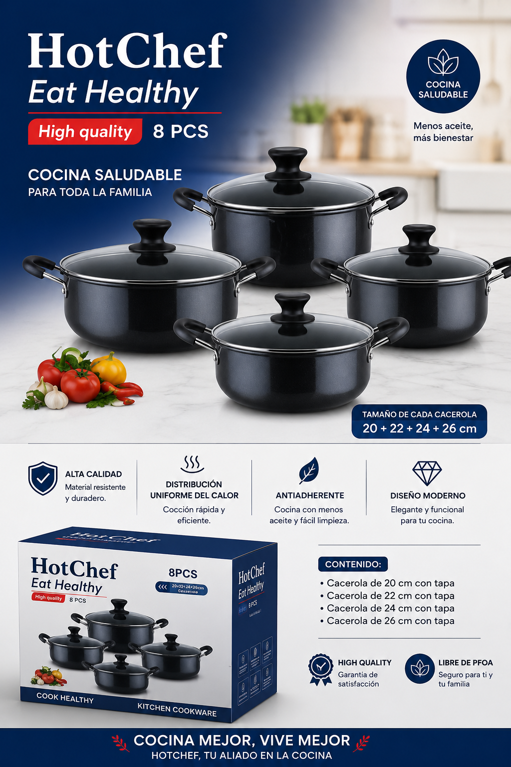 Batería de caldero